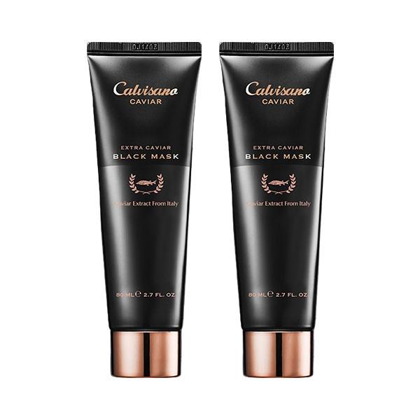 

Calvisano Extra Caviar Black Mask 80ml x2 / Skin Elasticity / Moisturizing / Nourishing / Lifting