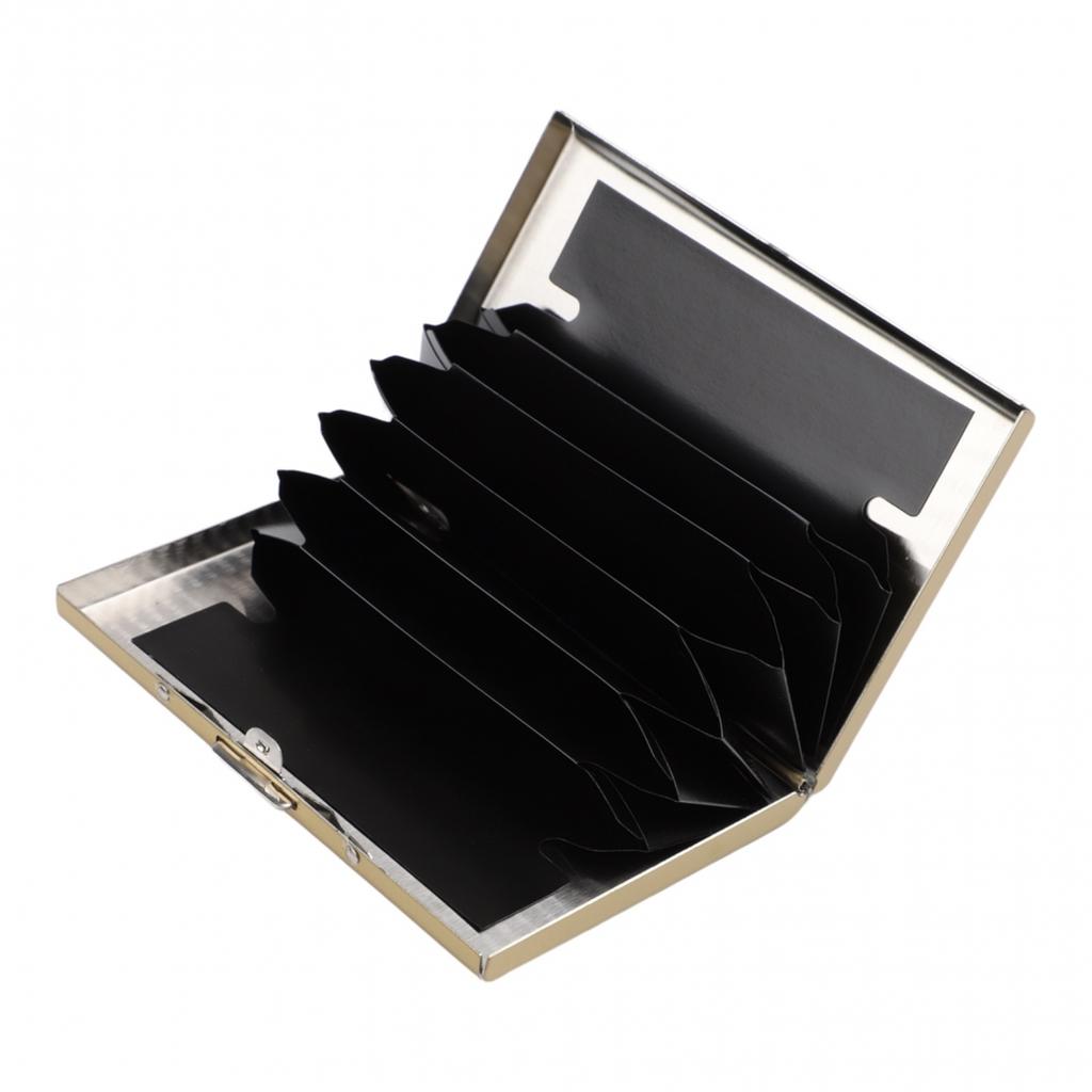Metal Construction Credit Card Holder Stainless Card Case
