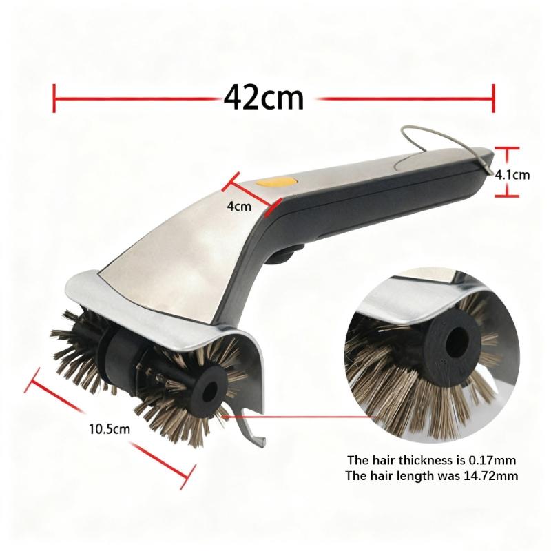 Cordless Steam Cleaning Brush With High Temperatures Steam Wireless BBQ Grills Cleaner For Grills Oven Stove Fronts
