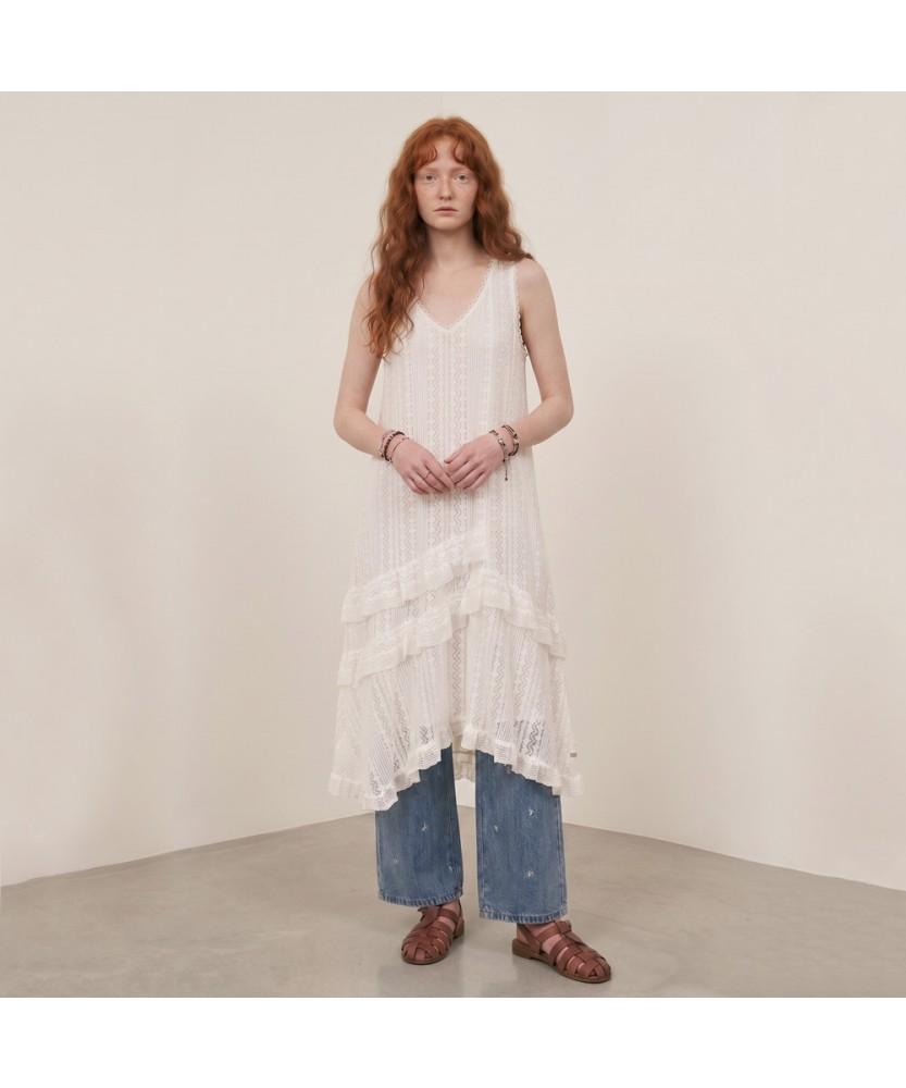 THURSDAY ISLAND Layered Lace Dress_T264Mop293W