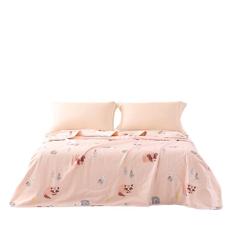 Mengjie Home Textiles Forest Adventure Printed Summer Fiber Quilt