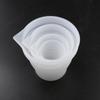 Mix Cup Epoxy Resin DIY Cups Reusable Graduated Cup Foldable Silicone Measuring Cup  Jewelry Making