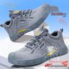 Blue Eagle Shield Men's Steel Toe Safety Work Shoes