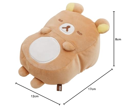 San-X Rilakkuma "Enjoy Posing Plush Toy" Lazy Cushion Rilakkuma MF80401