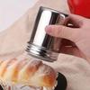 New Stainless Steel Sprinkle Powder Icing Sugar Cocoa Sugar Chocolate Flour Duster Shaker Tool Seasoning Bottle for Spices
