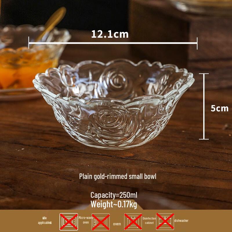 Wuhe Gilded Japanese Glass Bowl