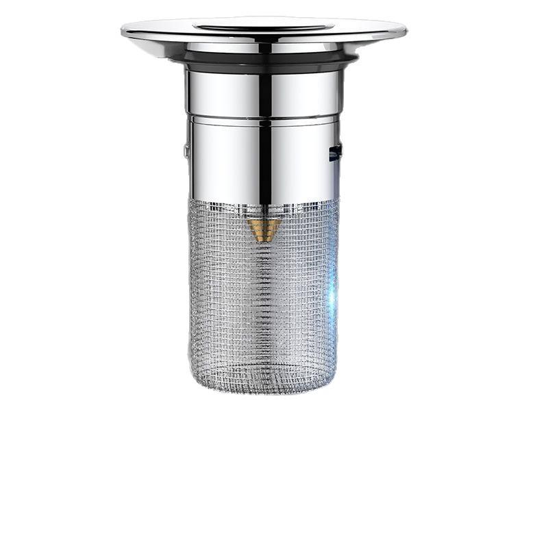 Leakproof Washbasin Stopper & Deodorant Pop-Up Drain Filter