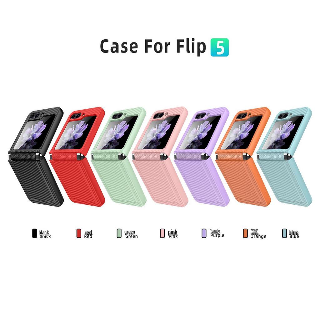Ultra-Thin Samsung Flip5 Protective Case: Hinge Drop-Proof Design with Integrated Film