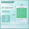 Corfu Vision Chart International Standard Home Use Children's Standard Logarithmic E-Chart Eye Vision Test Optometry Special Use