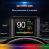 P10 Car LCD Multifunctional HUD: Speedometer, Turbo Pressure, OBD2 Display