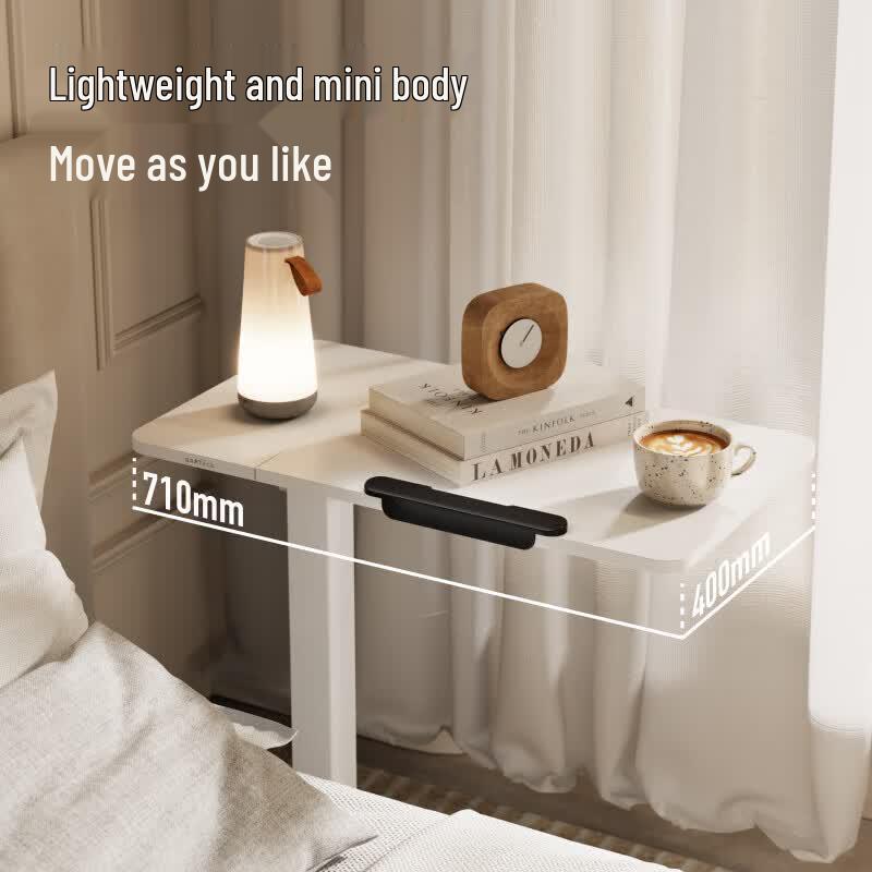 Brateck Pneumatic Adjustable Bedside Desk