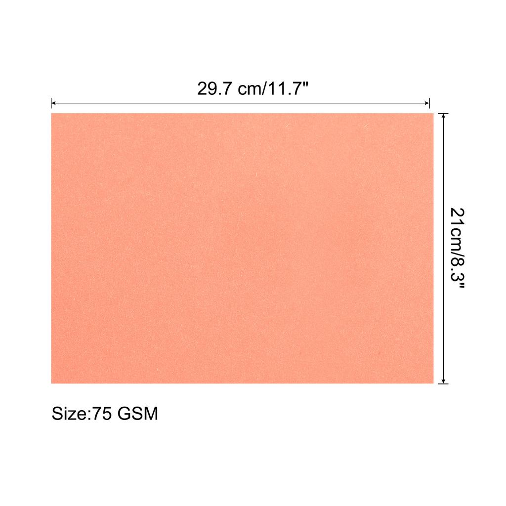 50 Sheets Colorful DIY Kids Handmade Origami Colored Copy Paper Printer Paper for Office Printing 8.5x11" 75gsm Fluorescent