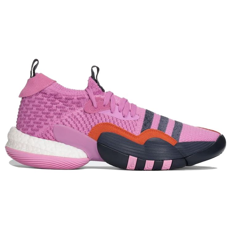Adidas Trae Young 2 Stratosphere Men Sneakers Pink Pulse-Lilac Shadow-Navy H06483
