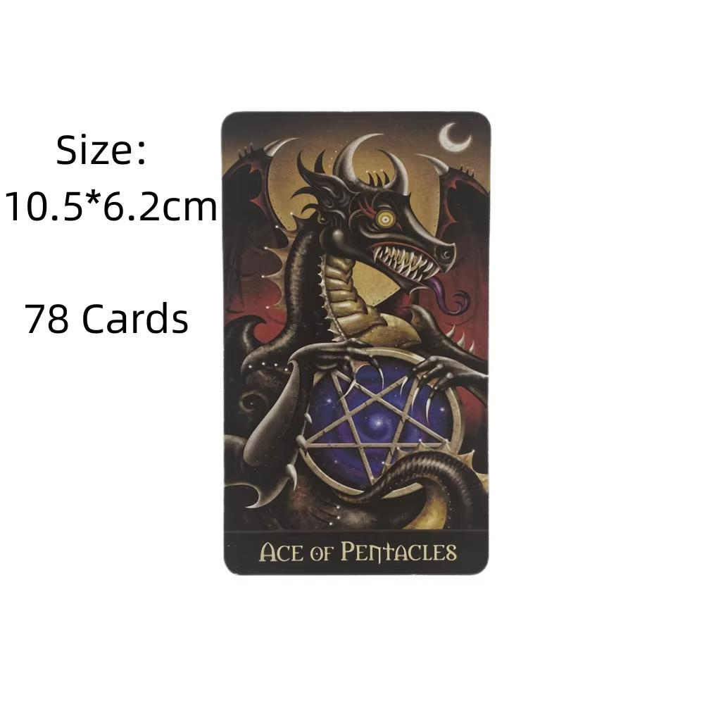 Nuove Carte dei Tarocchi Deviant Moon Versione Inglese Tavola Divinatoria del Destino Giochi da Tavolo per Festa in Famiglia Divertenti da Giocare