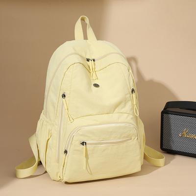Frühling Einfacher und lässiger Rucksack Sport-Reiserucksack Großes Fassungsvermögen Studenten-Schultasche