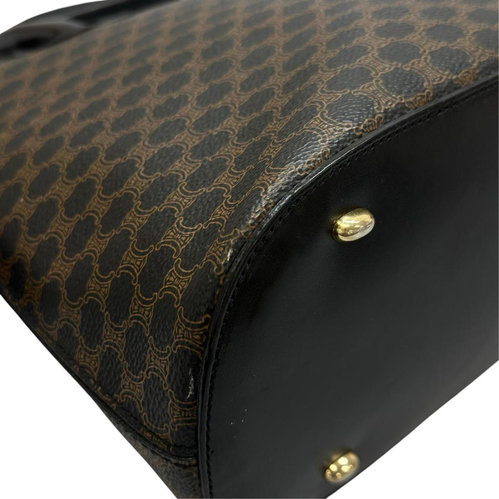 CELINE MC98-2 Handbag Brown Women 2-way Macadam used