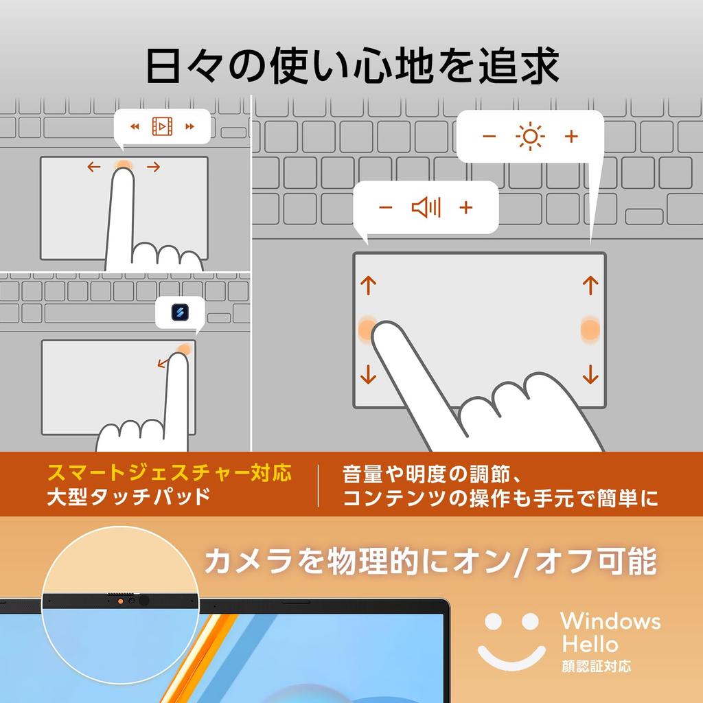 ASUS Vivobook 14 M1407KA AMD Ryzen AI 5 340 16GB 512GB MS Office Windows Battery Power Includes PC Game Pass Quiet 14-inch Laptop, Processor, Memory,