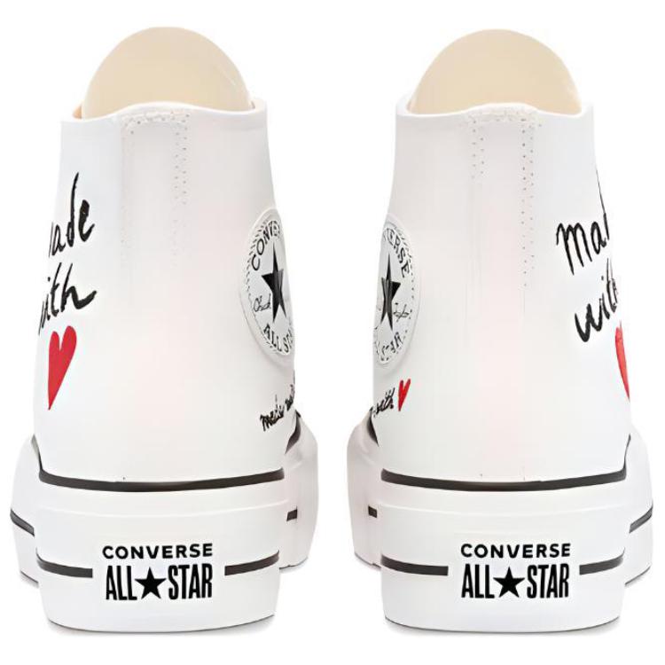 Chuck Taylor All Star Wmns Converse Lift High 'Valentine's Day - Vintage White' Women's 571119C