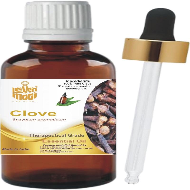 Levenmooi Clove  (Syzygium aromaticum) Pure & Natural Therapeutic Grade Essential Oil Glass