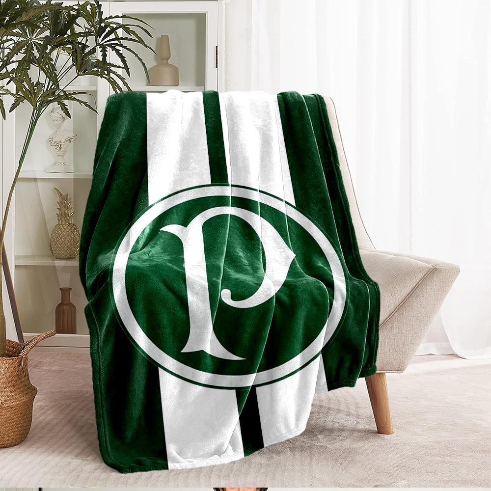 Palmeiras Motiv Aufdruck Decke - Perfekt für Sofa, Bett, Reisen & Outdoor | Maschinenwaschbar, Gemütlich & Langlebig.