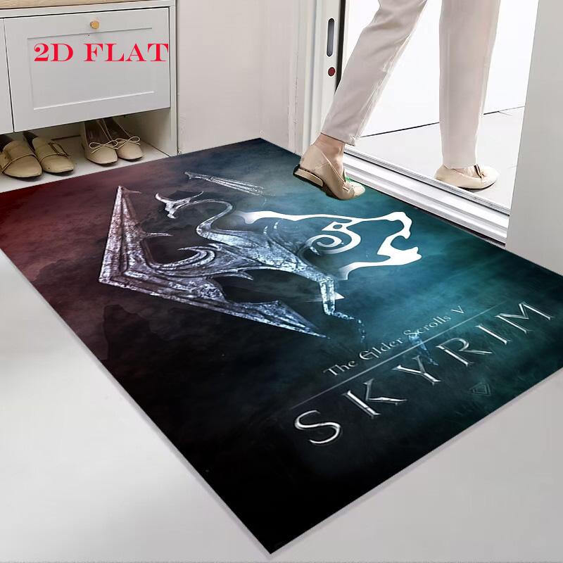 2K Games Carpet Rug for Living Room Bedroom Home Sofa Decoration,Kids play Nonslip Floor Mat