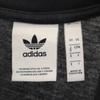 Adidas Trefoil Logo Aufdruck Kurzarm T-Shirt O schwarz Herren Gebraucht