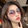 Sunglasses, Women'S High-End Anti-Ultraviolet Sunglasses For Driving, Big Face, Thin And Myopia