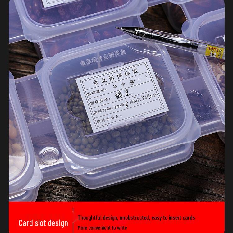 Self-Adhesive Food Sample Retention Label for School Canteens