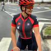 XAMA Women's Triathlon Racing Suit One-piece Tight Bicycle Set Cycling Competitive Swimsuit