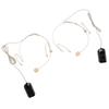 Head Mounted Wireless Microphone 2.4G Wireless 2 Transmitter and 1 Receiver Headset Mic