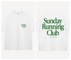 Running Club Unisex Cotton T Shirt Streetwear Casual Sporty Fashion Style