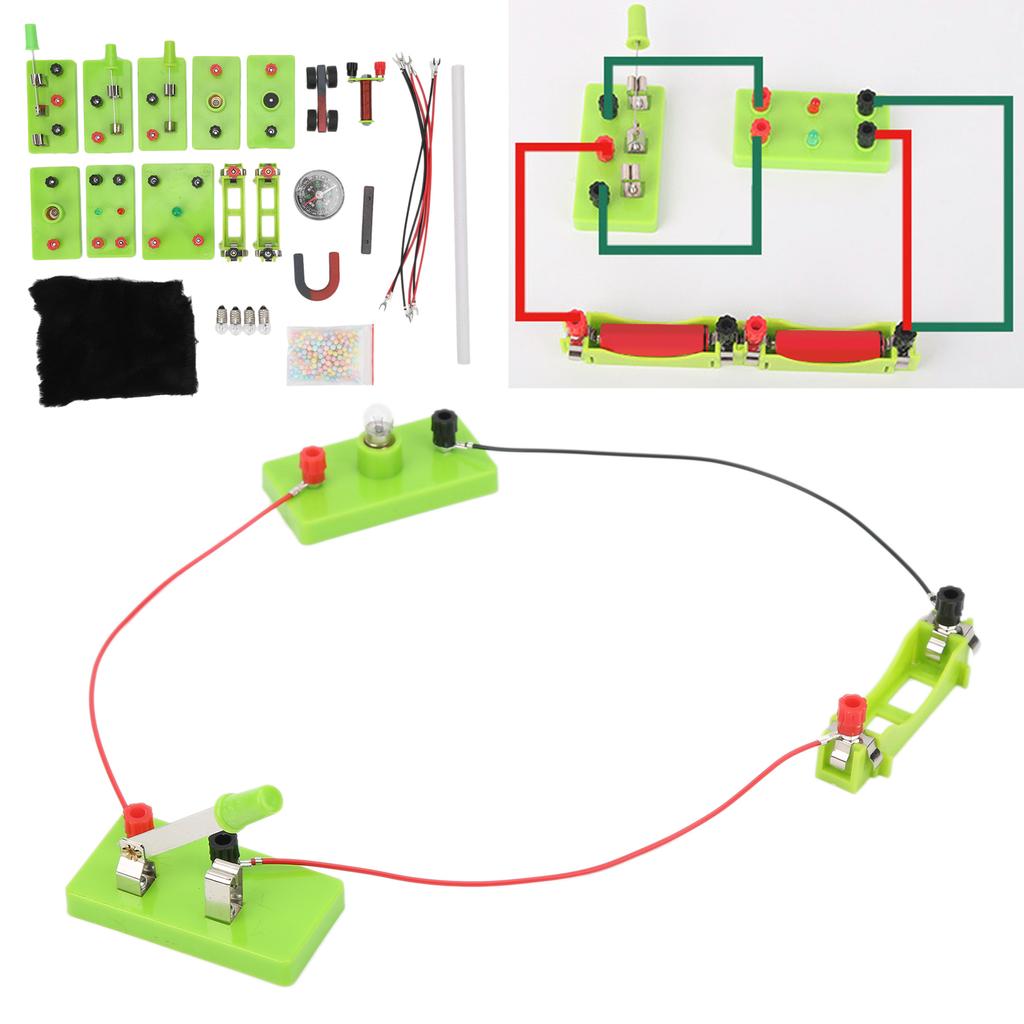 Physics Circuit Learning Kit Students Electricity Principle Science Physics Experiment Toy Set