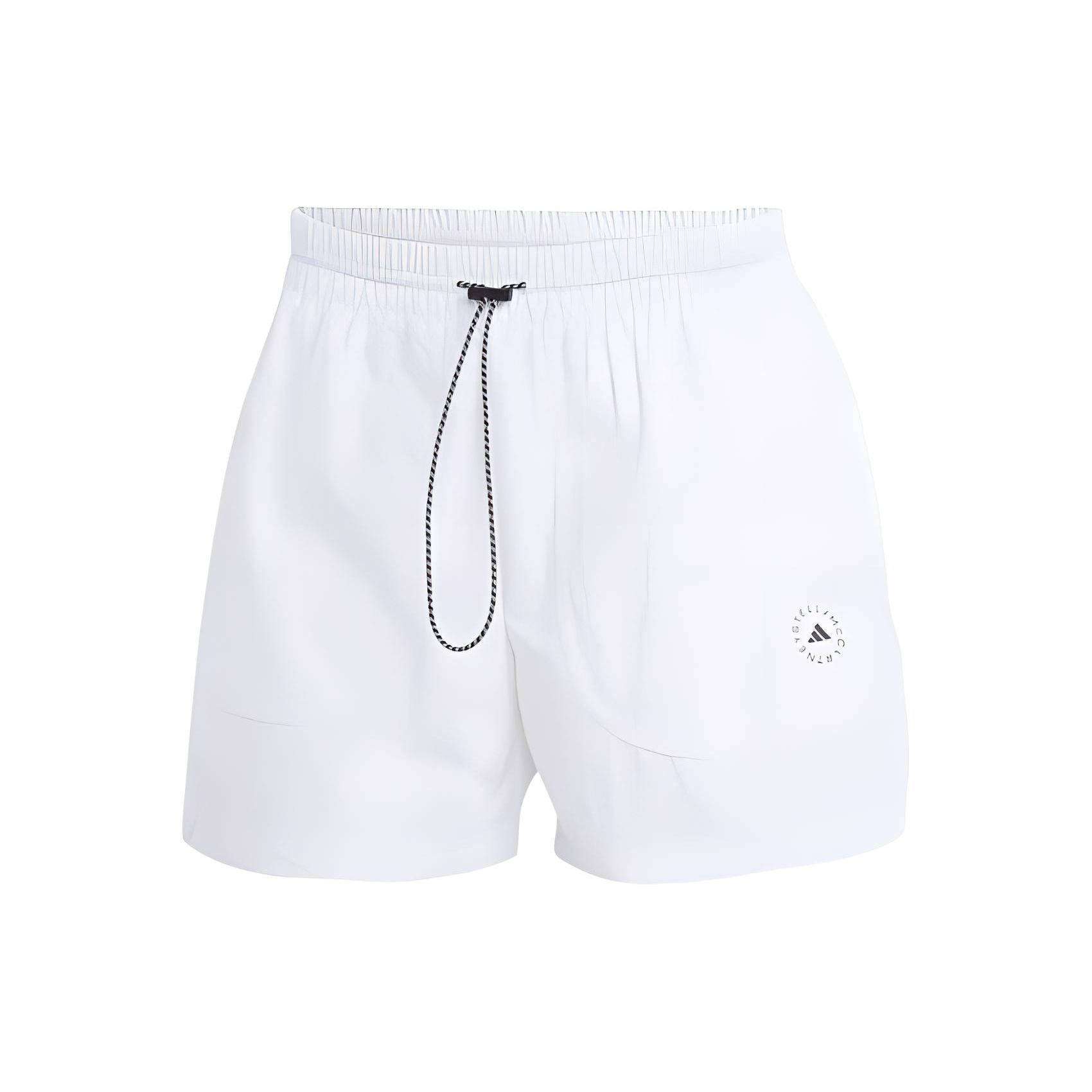 (ЖЕНСКИЕ) adidas by Stella McCartney TrueCasuals Спортивные тканые шорты Белый Женские HZ2227 M