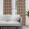 Royal Velvet Fabric Polyester For Sewing - Motif Aliens And Monsters