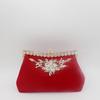 Vintage Sequin Velvet Banquet Clutch: Qipao, Handheld, Shoulder, Crossbody, Hanfu & Evening Gown Bag.