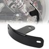 Garage Use Motorcycle Customization Curved Holder As Shown In The Figure Black Steel Material Easy Installation