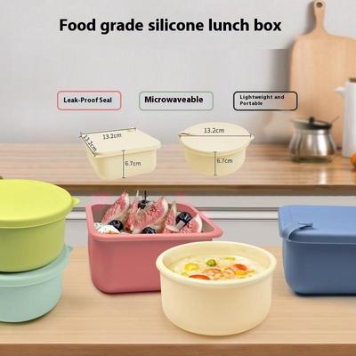 1/2Pcs Pizza Dough Proofing Box Baking Tool Food Box Heat Resistant Silicone Dough Box Fermentation Box For Fridge Bakery Making