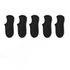 5 Pairs of Men's Summer Thin 7A Antiseptic and Deodorant Cotton Sweat Absorber Mesh Can Not Fall Off The Heel Socks