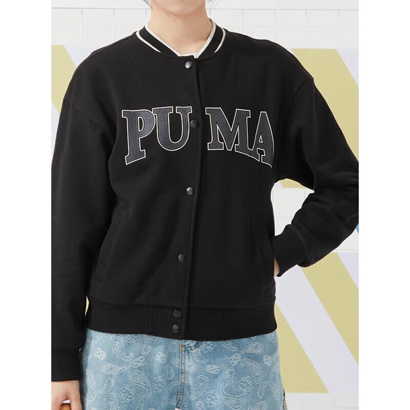 PUMA Women s Knit Baseball Jacket S