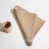 6pcs Cloth Napkins 40cm X 40cm Plain Washed Cotton Vintage Reusable Table Napkin for Gatherings Wedding Baby Shower Dinner Party