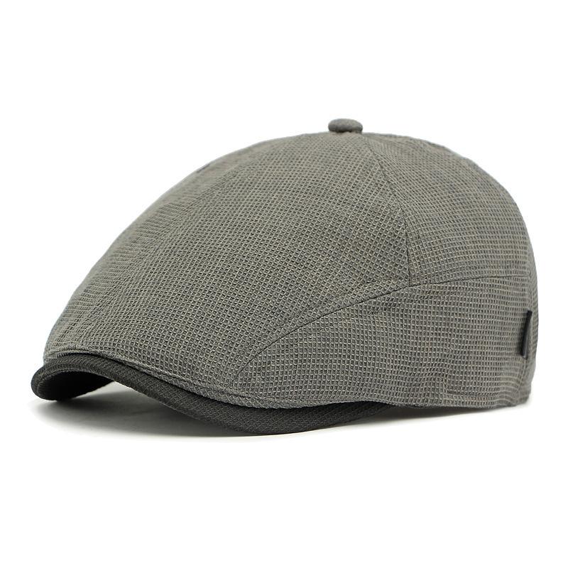 New Men Casual Newsboy Hat Spring Summer Thin Retro Beret Hat Wild Casual Hats Unisex Octagonal Cap Fashion Hip Hop Caps Gorras