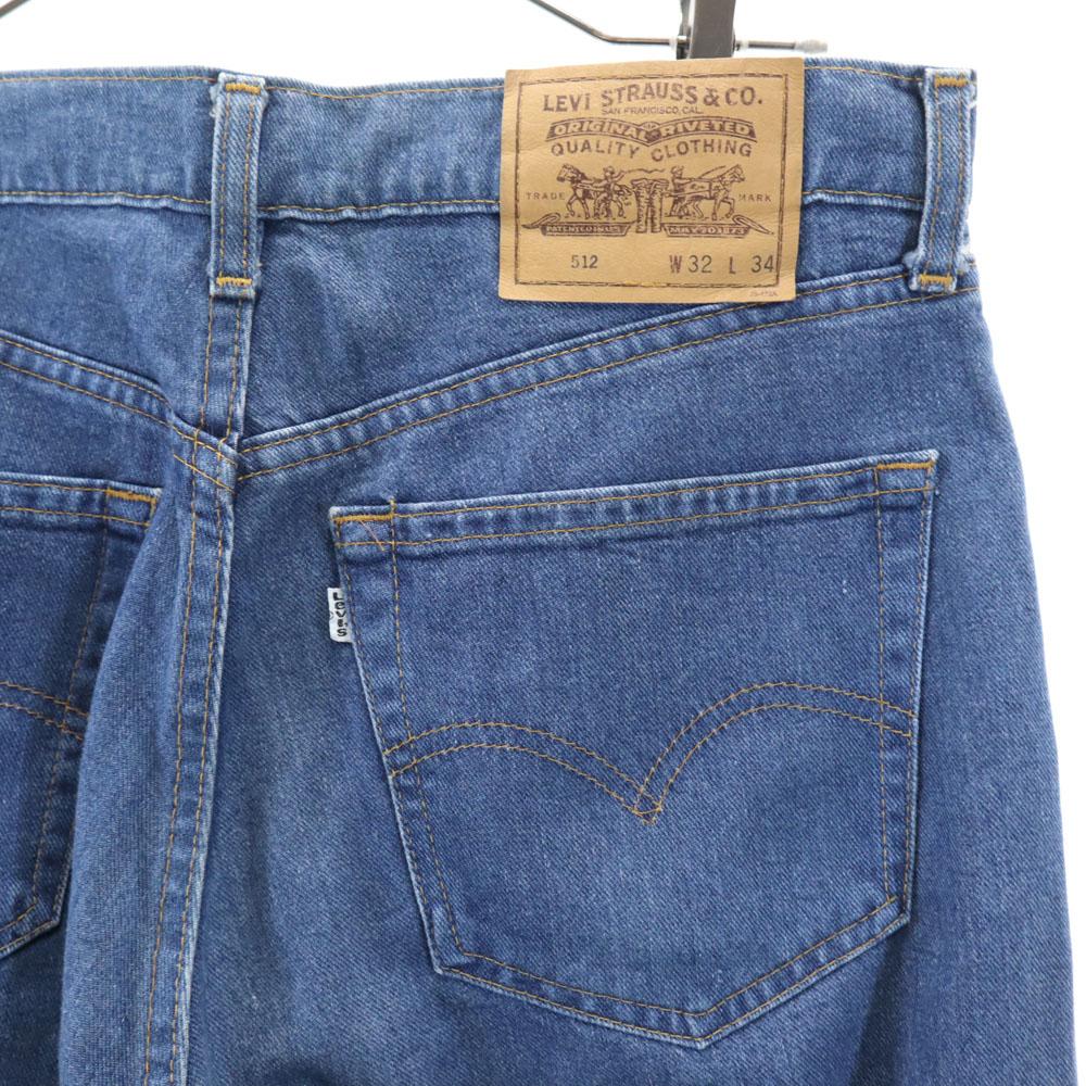 Levi's 90s 512 Denim pants W32 blue Far East Levi's Old Vintage Men's Used