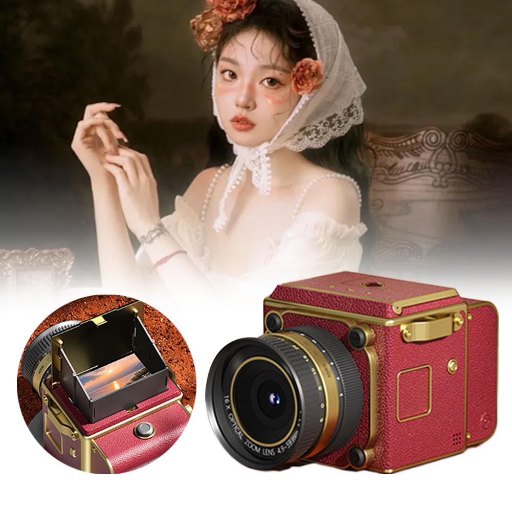 Retro Mini Camera Ornaments Student Portable CCD Camera Reverse Digital Camera Accessories