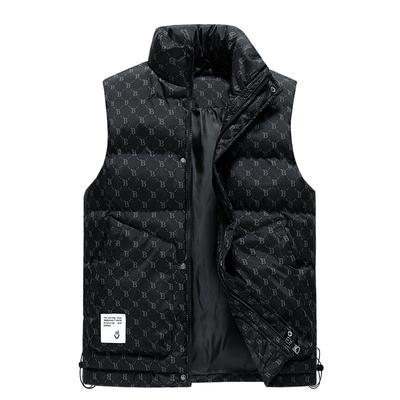 Iarnă Bărbați Femei Vestă rezistentă la vânt Jachetă caldă fără mâneci Vestă pentru bărbați în aer liber Topuri Veste Harajuku