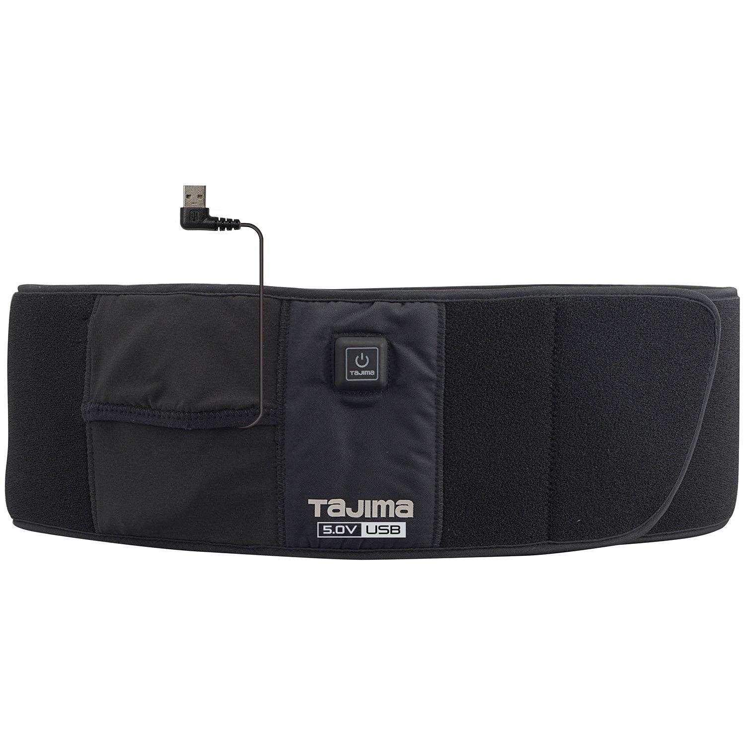 

Tajima Warm Belt Mobile Use Sold Weather Heater, 5V, (Batteries Separately), HD-LT501N (Cold Protection) чёрный