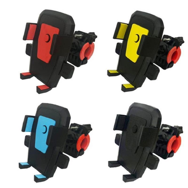 

New bicycle mobile phone holder, electric motorcycle bicycle rotating car bracket, automatic lock navigation bracket