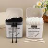100Pcs/Box Double Head Cotton Swab Stick Ear Spoon Ear Clean Makeup Manicure Cotton Swabs Disposable Cleaning Tools