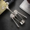 Stainless Steel Wine Corkscrew Zinc Zinc Zinc Alloy Wine Cork Remover Spiral Bottle Opener  Banquets