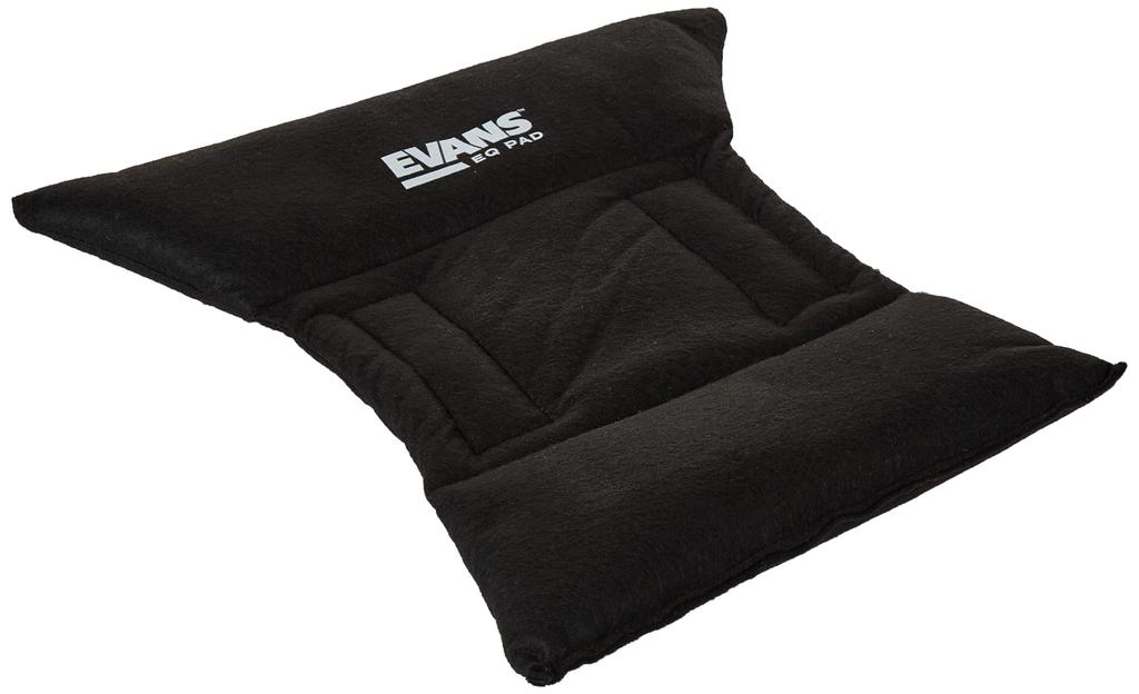 EVANS Bass Drum Damper Pad EQPAD Black 6"