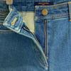 LOUIS VUITTON Domestic regular FGPA23DHM Monogram patch denim pants jeans Bottoms 36 blueUsed